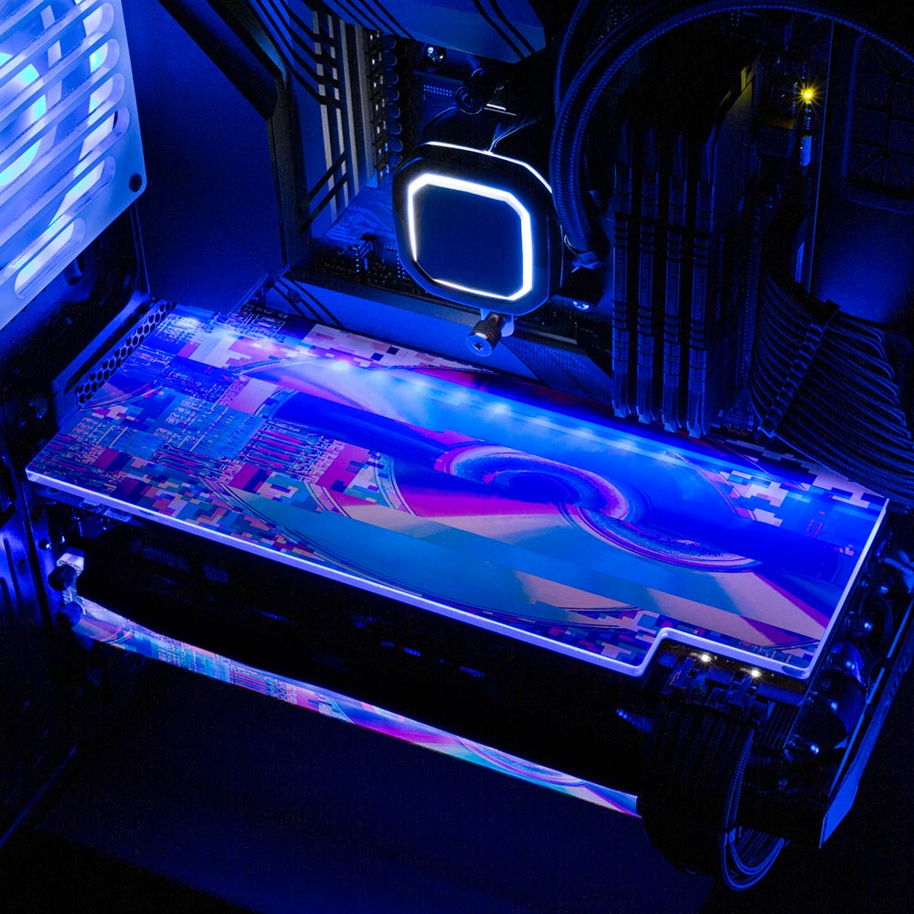 Motherboard RGB GPU Backplate - Tankuss - V1Tech