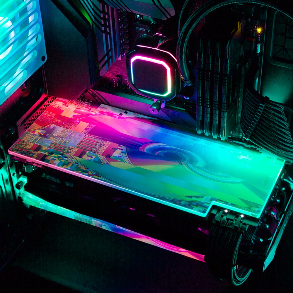 Motherboard RGB GPU Backplate - Tankuss - V1Tech