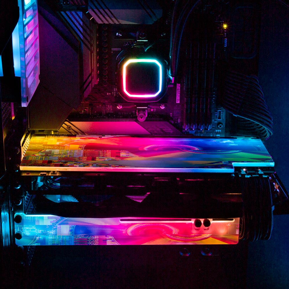 Motherboard RGB GPU Backplate - Tankuss - V1Tech