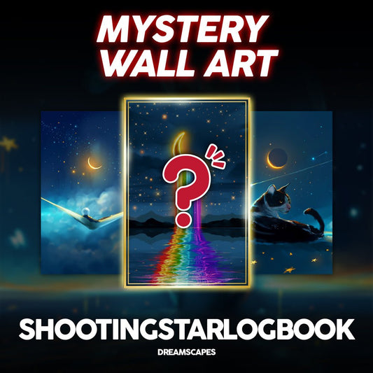 Mystery Wall Art - Shooting Star Log Book - Shooting Star Log Book - V1 Tech