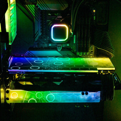 Nanotech RGB GPU Backplate - V1Tech