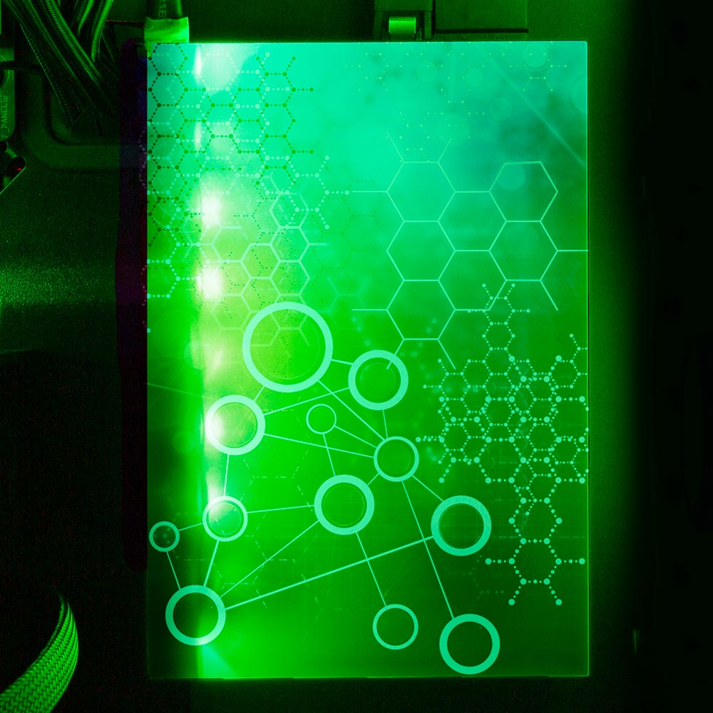 Nanotech RGB HDD Cover Vertical - V1Tech