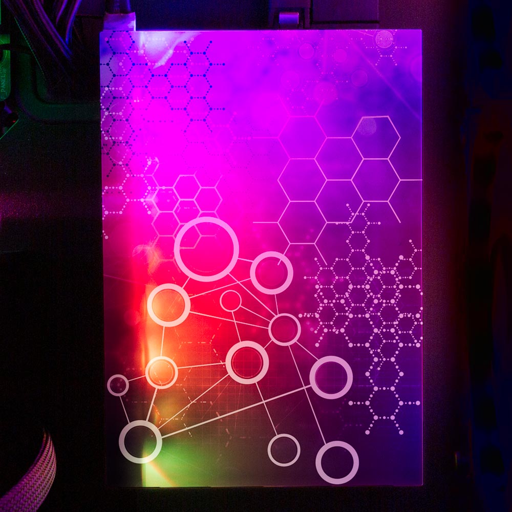 Nanotech RGB HDD Cover Vertical - V1Tech