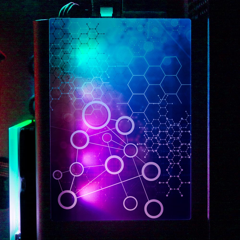 Nanotech RGB SSD Cover Vertical - V1Tech