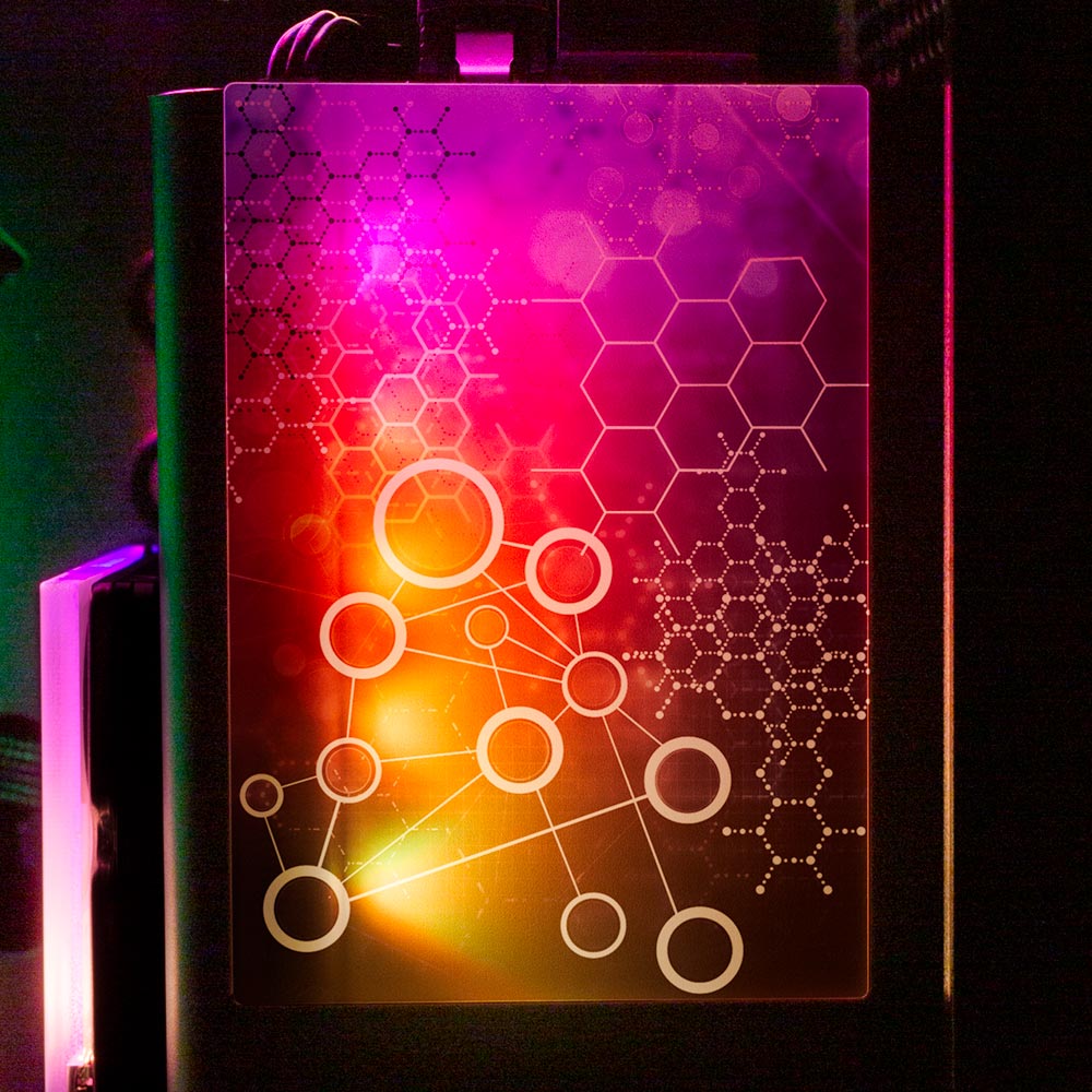 Nanotech RGB SSD Cover Vertical - V1Tech