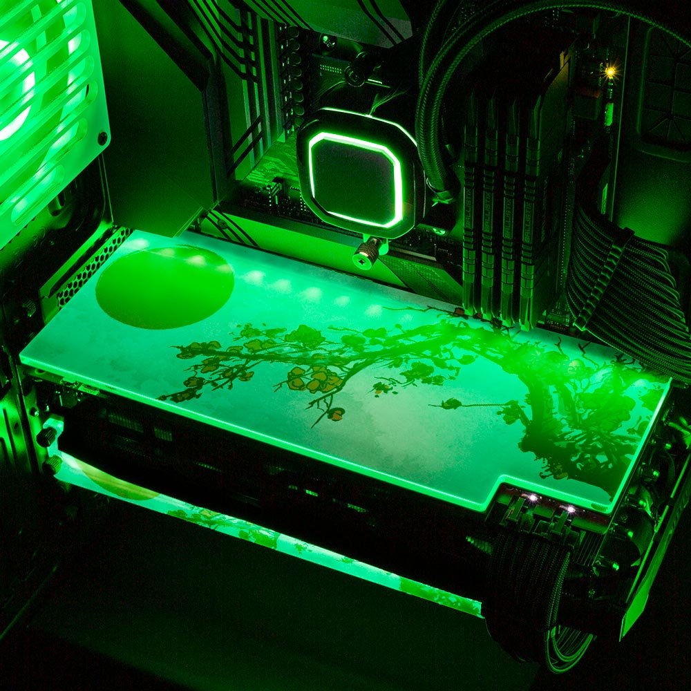 Nature RGB GPU Backplate - Ddjvigo - V1Tech