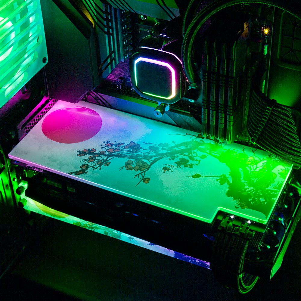 Nature RGB GPU Backplate - Ddjvigo - V1Tech