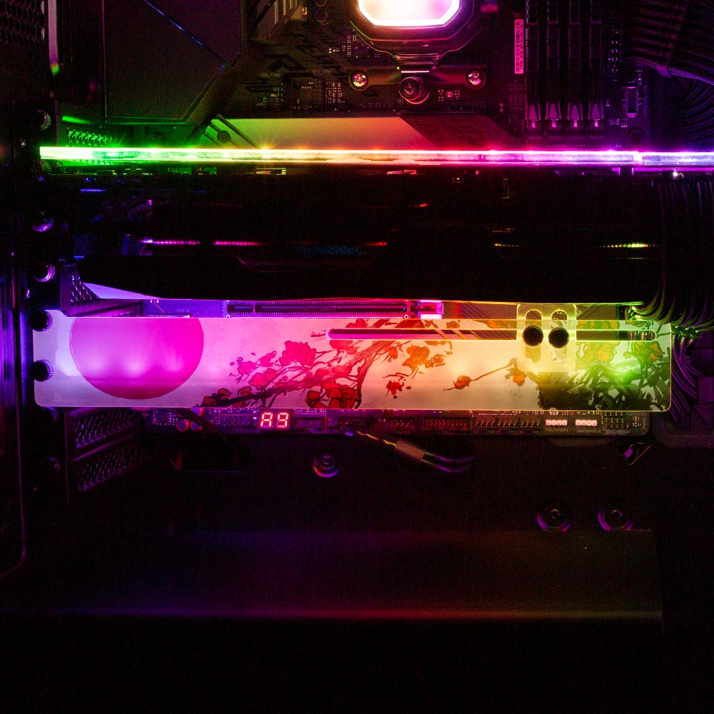 Nature RGB GPU Support Bracket - Ddjvigo - V1Tech