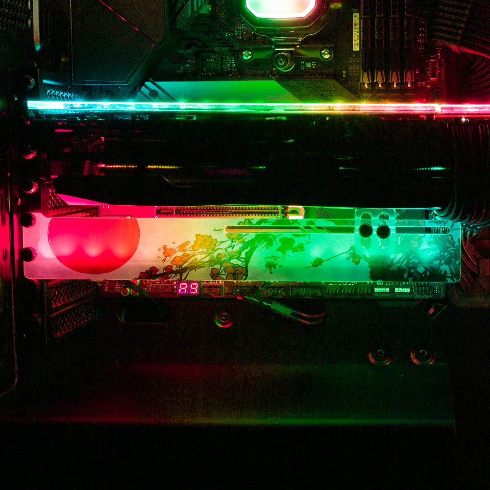 Nature RGB GPU Support Bracket - Ddjvigo - V1Tech