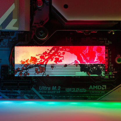 Nature V2 M.2 Heatsink Cover with ARGB Lighting - Ddjvigo - V1Tech