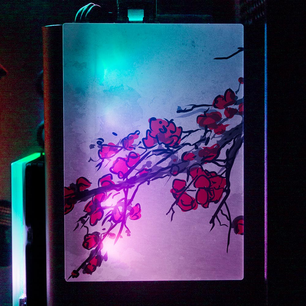 Nature V2 RGB SSD Cover Vertical - Ddjvigo - V1Tech