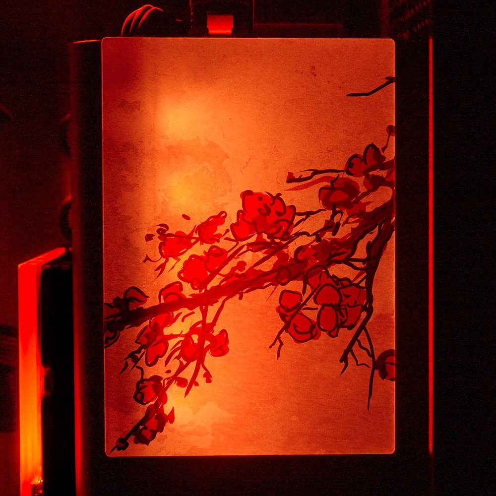 Nature V2 RGB SSD Cover Vertical - Ddjvigo - V1Tech