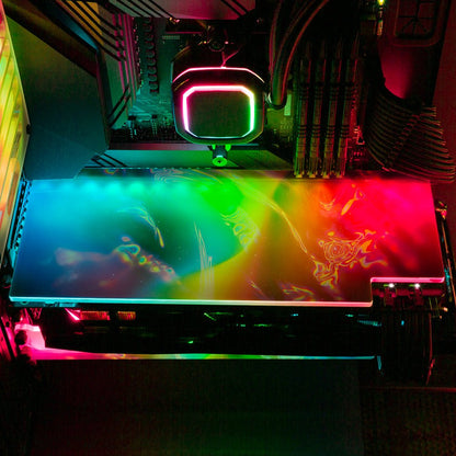 Nebula RGB GPU Backplate - Guedda HM - V1Tech