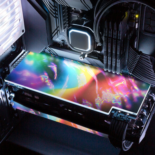 Nebula RGB GPU Backplate - Guedda HM - V1Tech