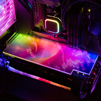 Nebula RGB GPU Backplate - Guedda HM - V1Tech