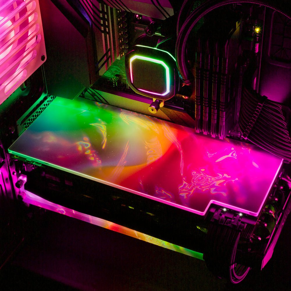 Nebula RGB GPU Backplate - Guedda HM - V1Tech