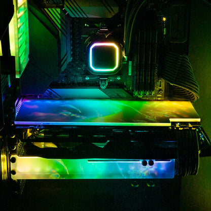 Nebula RGB GPU Backplate - Guedda HM - V1Tech