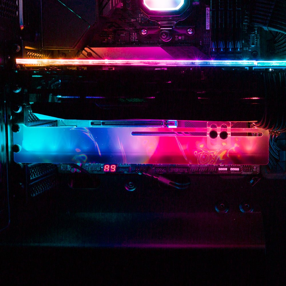 Nebula RGB GPU Support Bracket - Guedda HM - V1Tech