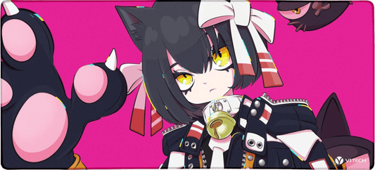 Neko Style X-Large Mouse Pad - Bonne_Syu - V1Tech