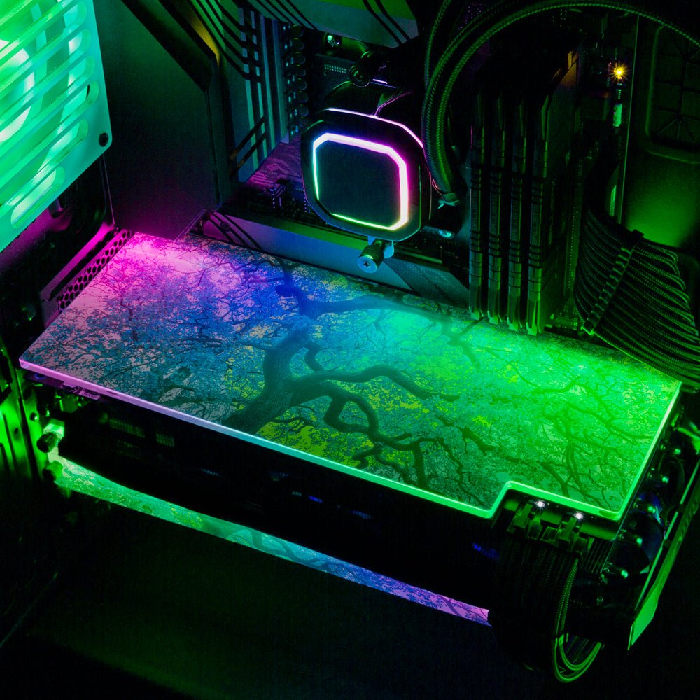 New Beginnings RGB GPU Backplate - Gabrielle Salonga - V1Tech