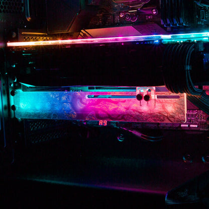 New Beginnings RGB GPU Support Bracket - Gabrielle Salonga - V1Tech