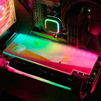 New Kingdoms RGB GPU Backplate - Spectacular.way - V1Tech