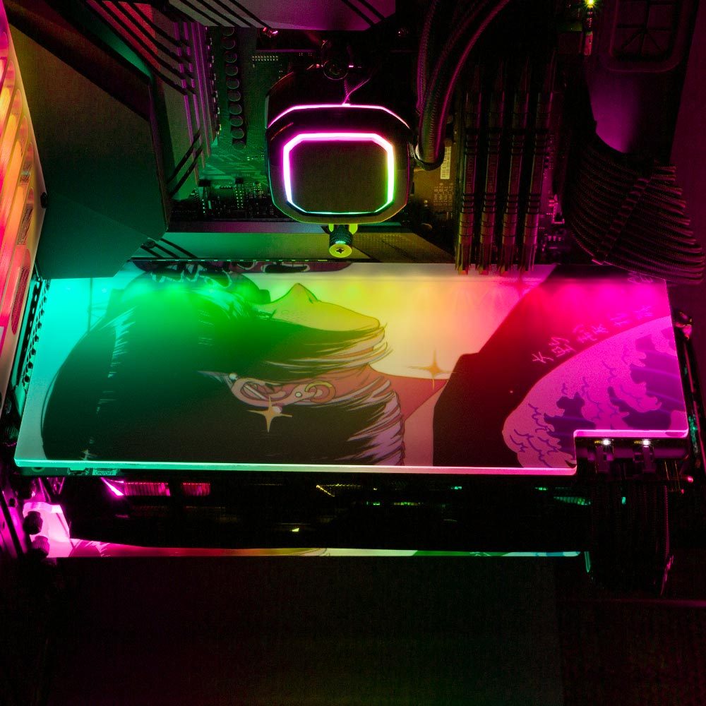 New Year's RGB GPU Backplate - Annicelric - V1Tech