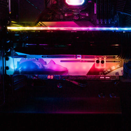 New Year's RGB GPU Support Bracket - Annicelric - V1Tech