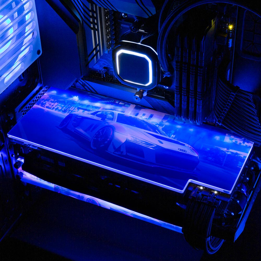 Night Cruise RGB GPU Backplate - Nogar007 - V1Tech