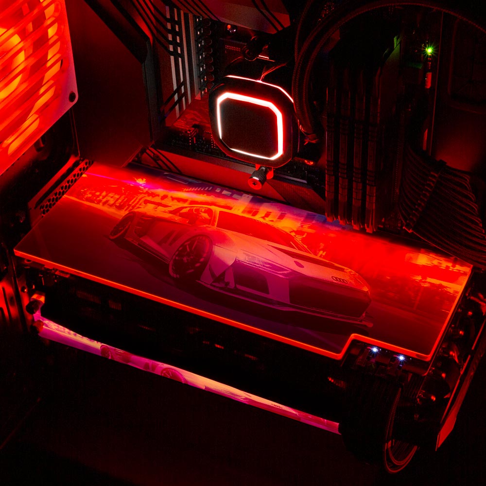 Night Cruise RGB GPU Backplate - Nogar007 - V1Tech