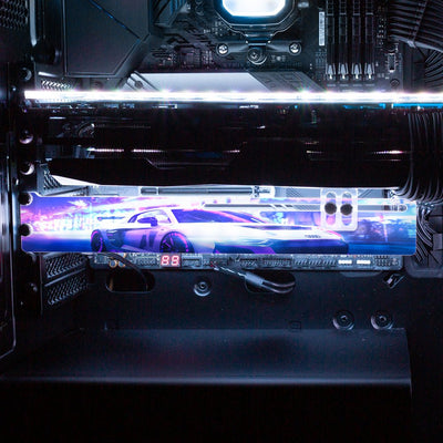 Night Cruise RGB GPU Support Bracket