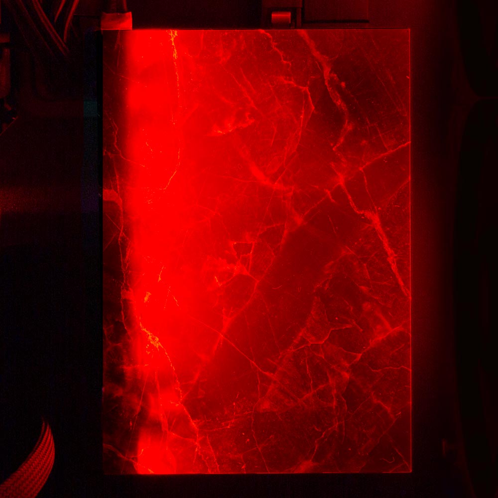 Night Marble RGB HDD Cover Vertical - V1Tech