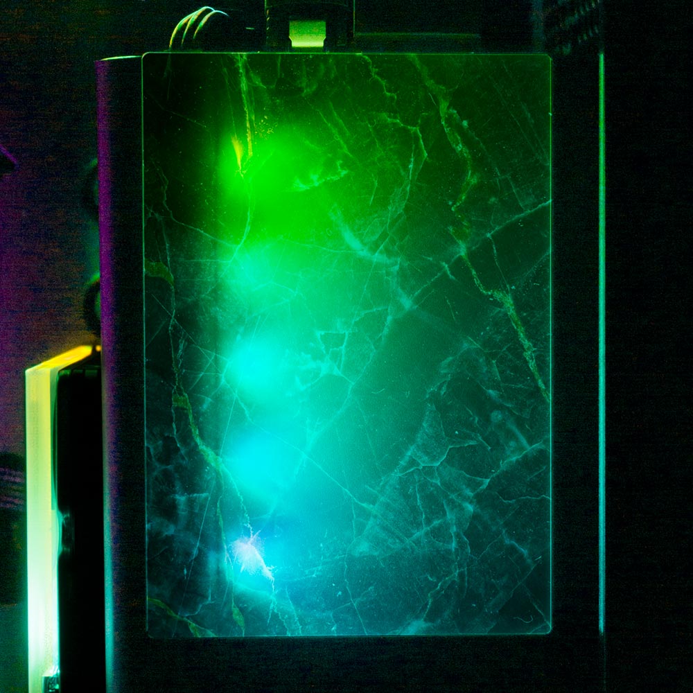 Night Marble RGB SSD Cover Vertical - V1Tech