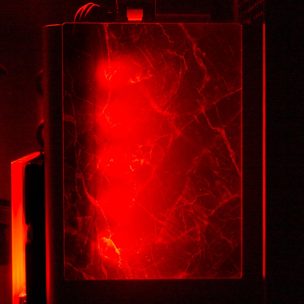 Night Marble RGB SSD Cover Vertical - V1Tech