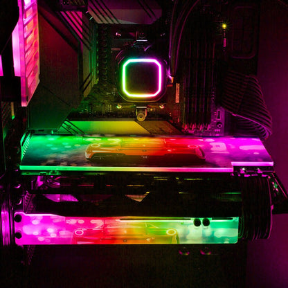 Night Views RGB GPU Backplate - Nogar007 - V1Tech