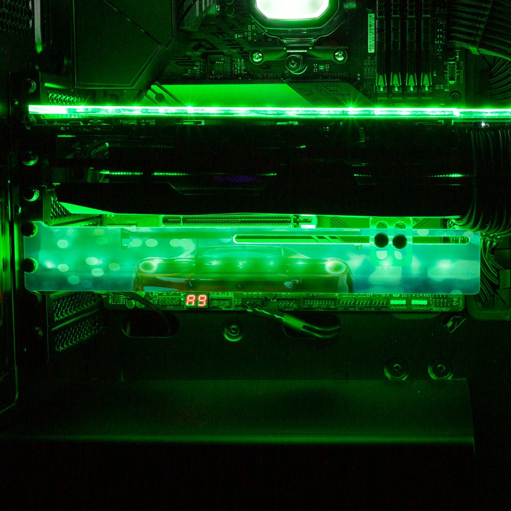 Night Views RGB GPU Support Bracket - Nogar007 - V1Tech