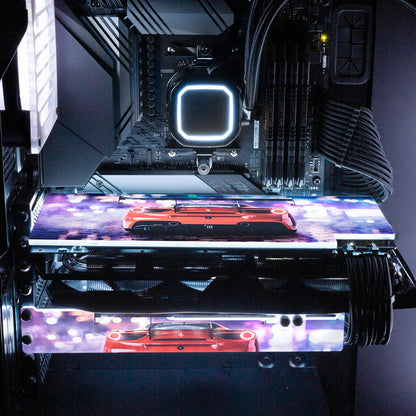 Night Views RGB GPU Support Bracket - Nogar007 - V1Tech