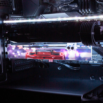 Night Views RGB GPU Support Bracket - Nogar007 - V1Tech