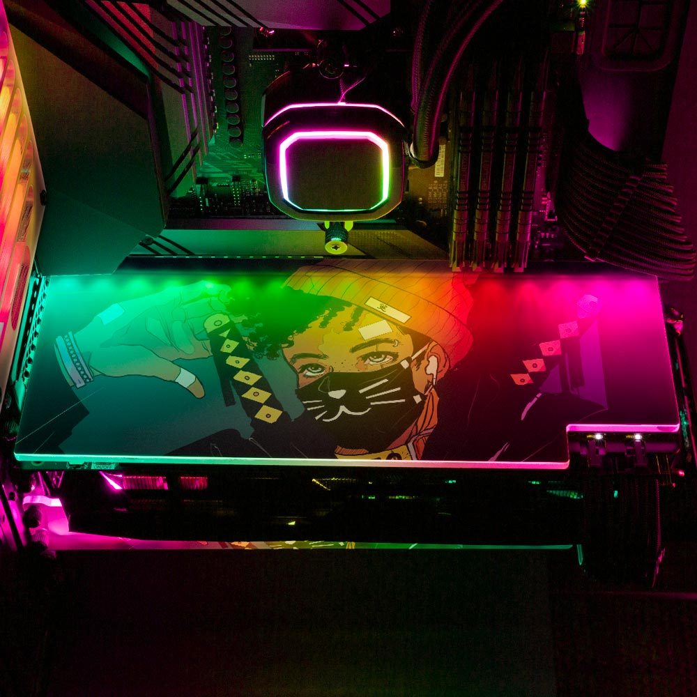 Ninja Boy RGB GPU Backplate - Annicelric - V1Tech