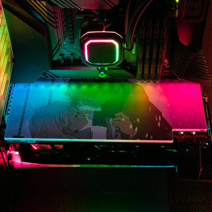 No More Heartbreak RGB GPU Backplate - Annicelric - V1Tech