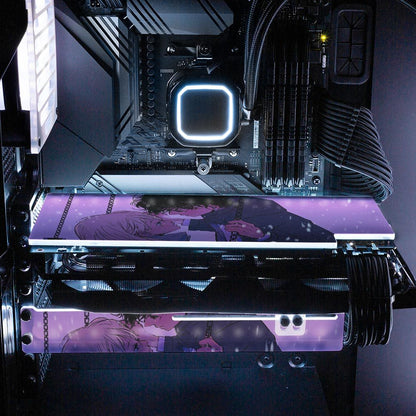 No More Heartbreak RGB GPU Support Bracket - Annicelric - V1Tech