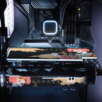 Noodles Geisha RGB GPU Backplate - HeyMoonly - V1Tech