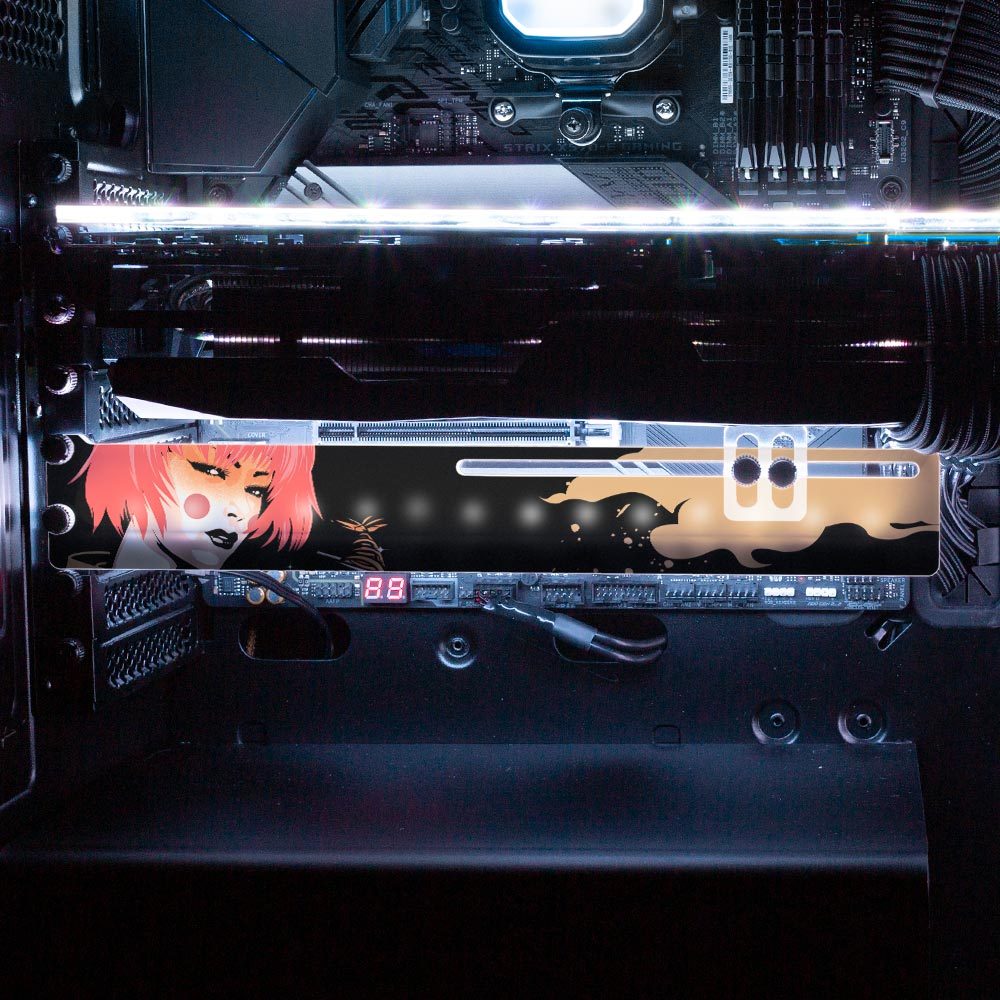 Noodles Geisha RGB GPU Support Bracket - HeyMoonly - V1Tech