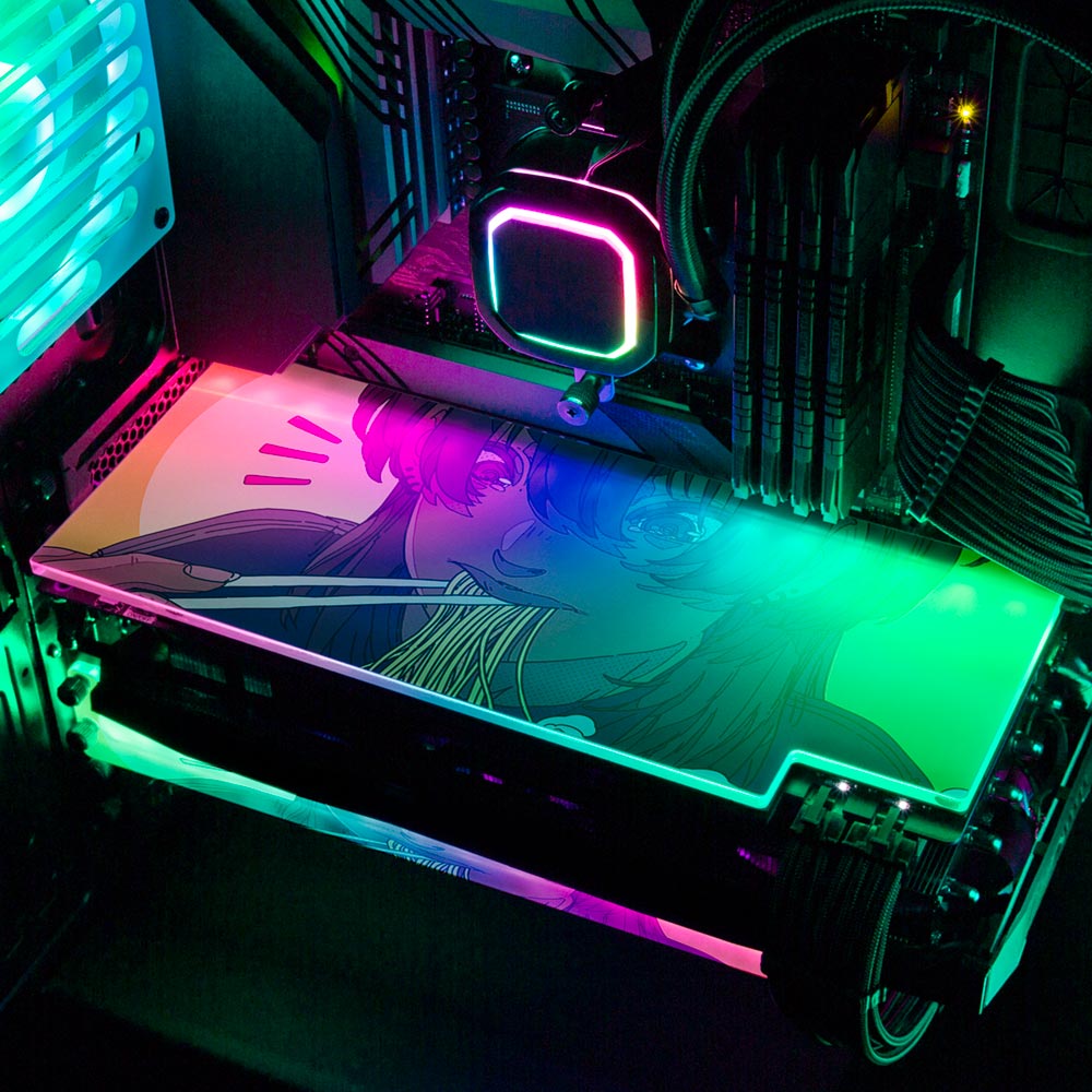 Noodles RGB GPU Backplate - Kuurakuu - V1Tech