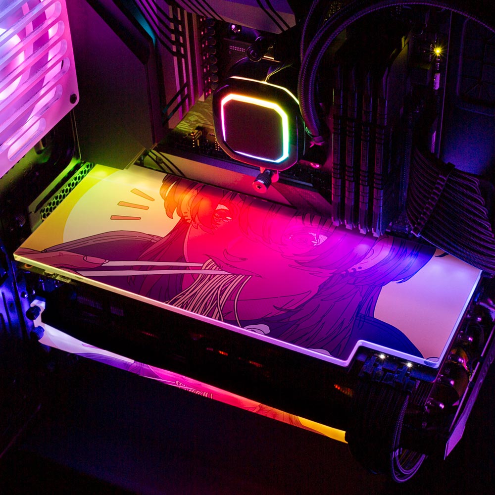 Noodles RGB GPU Backplate - Kuurakuu - V1Tech