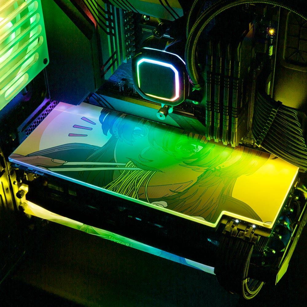 Noodles RGB GPU Backplate - Kuurakuu - V1Tech