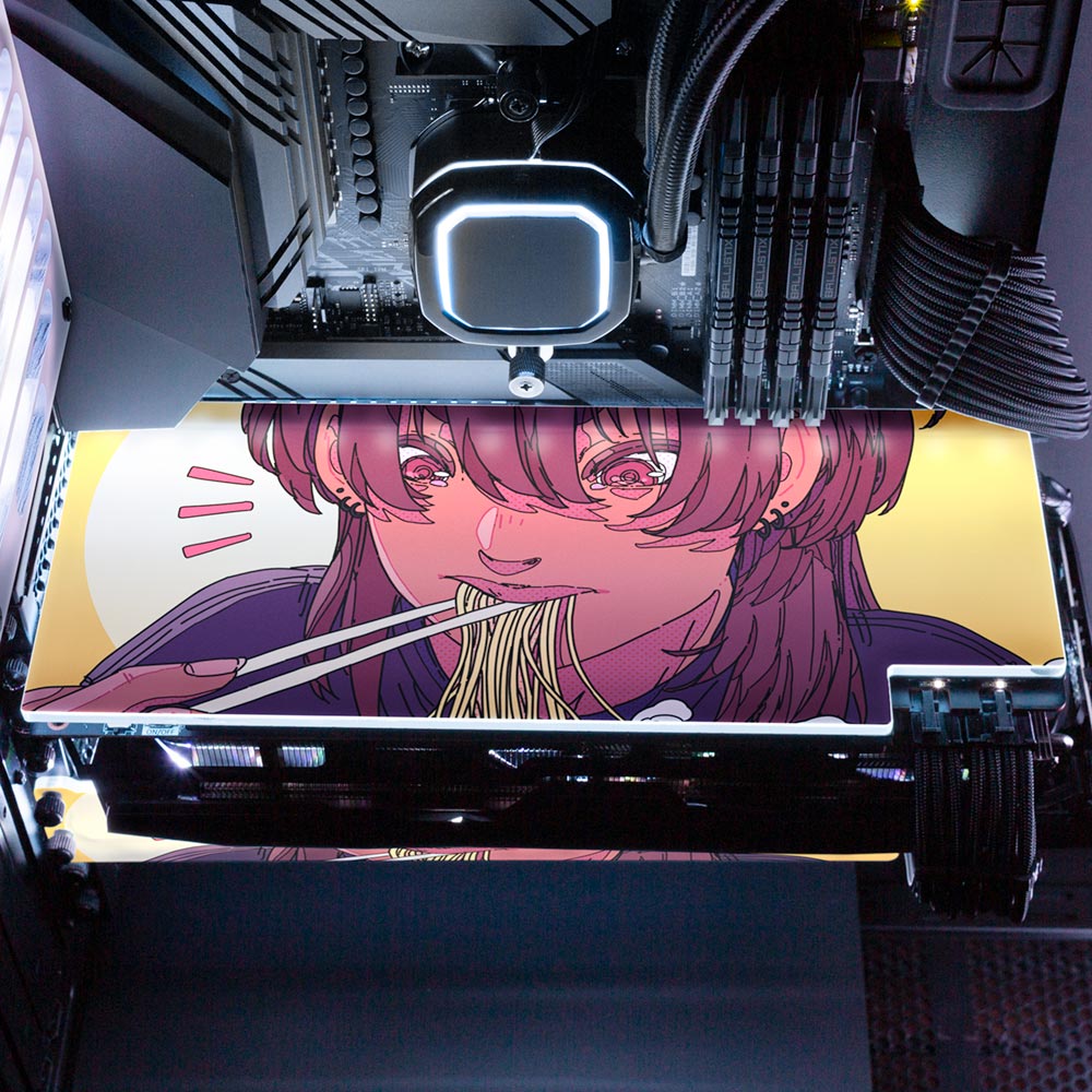 Noodles RGB GPU Backplate - Kuurakuu - V1Tech