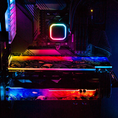 Noxious Sea Creature RGB GPU Backplate - Daniele Caruso - V1Tech