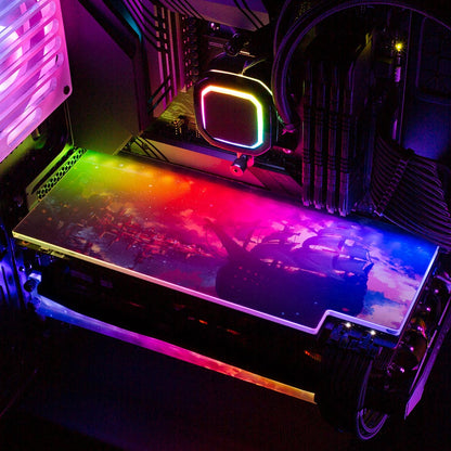 Odyssey RGB GPU Backplate - Seerlight - V1Tech