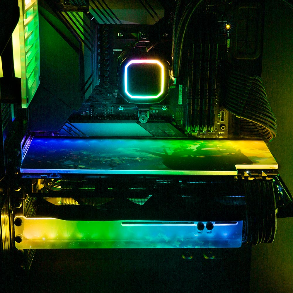 Odyssey RGB GPU Backplate - Seerlight - V1Tech